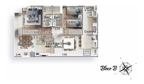 Apartamento - Venda - Forte - Praia Grande - Bdexp258