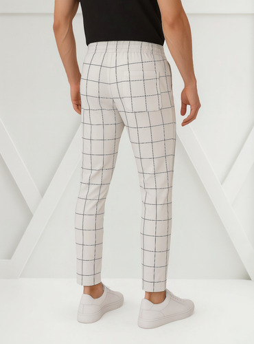 Calça Xadrez Maculina Bengaline Exclusiva Premium