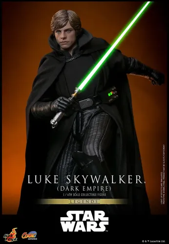 Boneco Star Wars Luke Skywalker Hot Toys Darth Vader Yoda