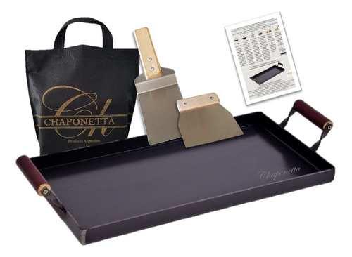 Plancha Bifera 2horn P 3cm+ 2accesorios+ Bolsa + Inst Curado