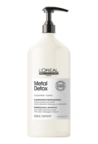 Shampoo Metal Detox Crema Limpiadora Anti-metal 1500ml