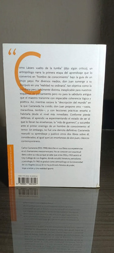 Las Enseñanzas De Don Juan Carlos Castaneda (Usado)