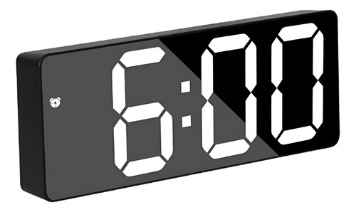 Reloj Digital De Pared Led Termómetro Y Despertadores