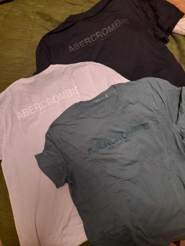 Remeras Abercrombie And Fitch Talle Xl Y L Nuevas!