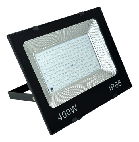 Kit 2 Refletor Led 400w Rgb Colorido Controle Holofote
