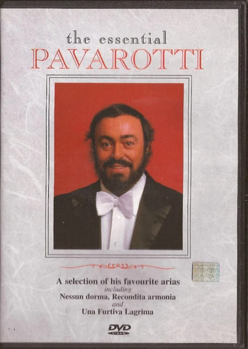 Luciano Pavarotti The Essential Pavarotti Dvd Nuevo En Stock