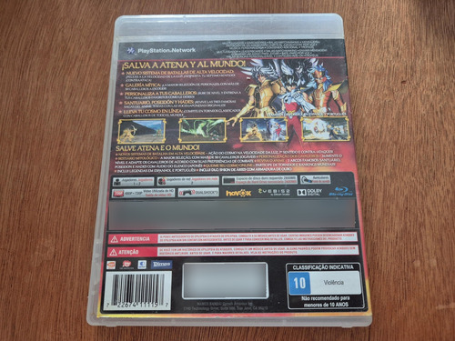 Los Caballeros Del Zodiaco Soldados Valientes Ps3 (Reacondicionado)