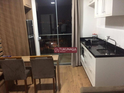 Studio Com 1 Dormitório À Venda, 36 M² Por R$ 290.000,00 - Vila Augusta - Guarulhos/sp - St0082