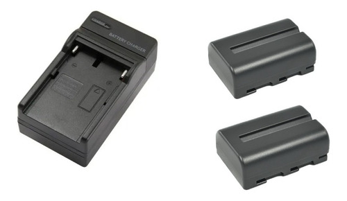 Cargador + 2 Baterias Para Sony Alpha A57 A77 A99 A65 A100 