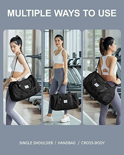 Bolsa De Gimnasio Para Mujer Y Hombre Con Compartimento Para