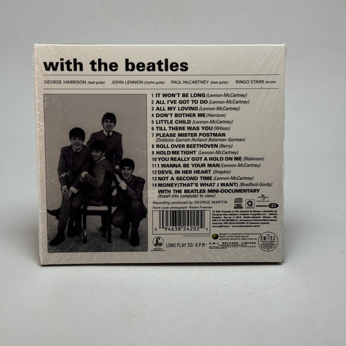 Cd The Beatles - With The Beatles Digipack