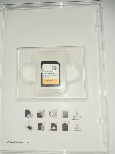 Imagem 3 de 5 de Cartão Gps Polo / Virtus 2018 Diante Original Vw 5na919866