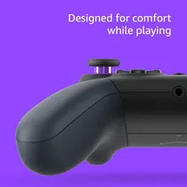 Comprar Control Juegos Gamepad Luna Juegos Amazon Pc Fre Tv Color Negro