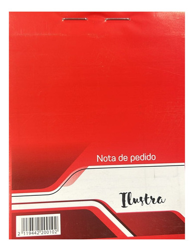 Pack X3 Libretas Nota De Pedido Comercial - 50 Hojas C/u