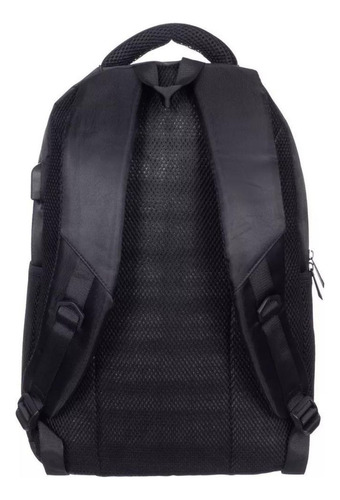 Mochila Porta Notebook Unicross Kurai Q Color Negro Diseño De La Tela Lisa