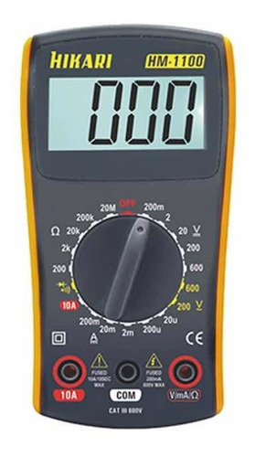Imagem 1 de 3 de Multímetro Digital Hikari Hm-1100