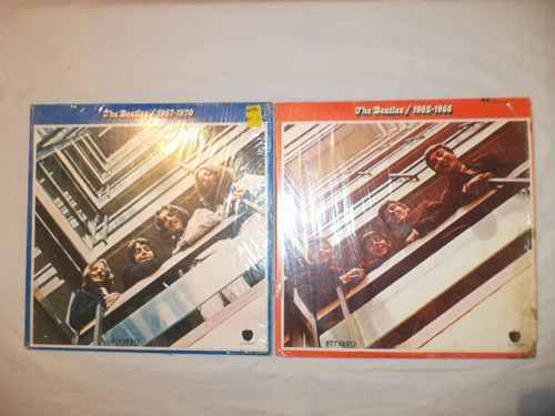 4 Lps. The Beatles 1962-1966 Y  1967-1970. 1973. México