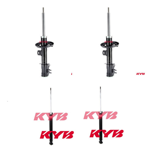 Kit 4 Amortiguadores Fiat Grande Punto 2007-2009 Kyb