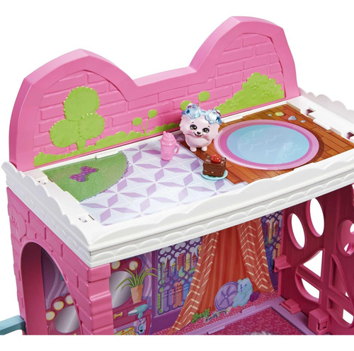 Mattel Enchantimals Town House Cafe Playset (28-in) Con Muñe
