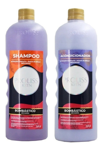 Shampoo + Acondicionador Nutrición Bombastico Proliss