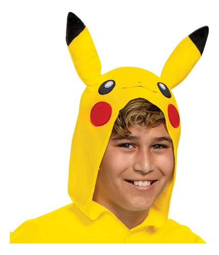 Disfraz De Pikachu Para Niño Pokemon Talla Extra Grande Niños