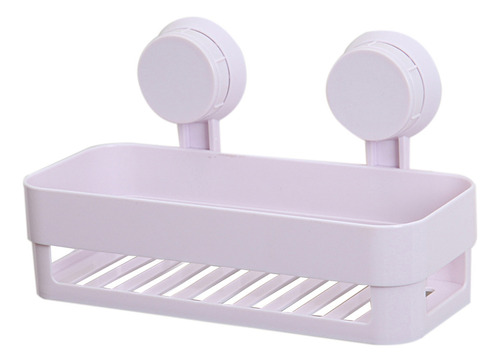 Estante De Almacenamiento De Plástico Blanco Para Baño, Coci