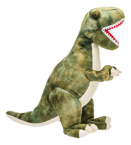 Prextex Dinosaurio De Peluche Grande T-rex De 15 Pulgadas, .