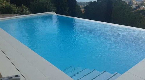 Piscina De Hormigón Gunitado Oferta Cascada Jacuzzi