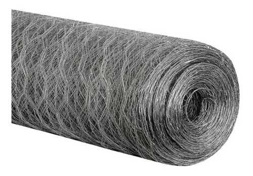 Imagem 1 de 7 de Tela Galinheiro Galvanizada 1,50mt X50mt Fio 22 Morlan Rolo