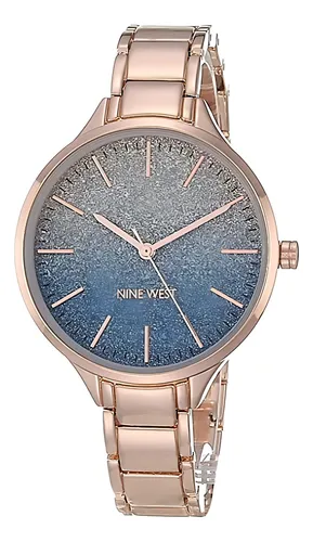 Reloj nine west plata hotsell