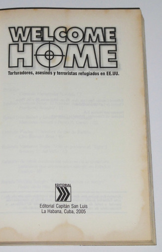 Torturadores Asesinos Y Terroristas Refugiados En Ee.uu. (Usado)