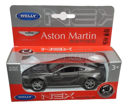 Auto Friccion 1/36 Aston Martin V12 Welly Casa Valente