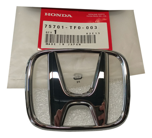 Logo Emblema Porton Trasero Honda Fit Nuevo Original