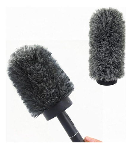 // Câmera Mic Deadcat Mic Mic Windjammer Soft Fácil De 18cm
