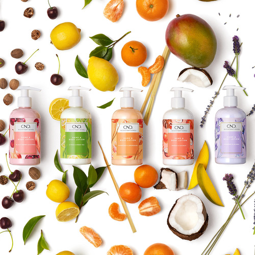 Cnd Scentsations Hand And Body Lotion, Mango/coconut, 8.3 Ou