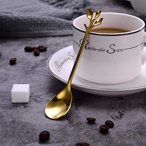 Nn 4 Cucharas Café Para Postres Helados Mini Cuchara