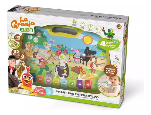 Smart Pad Interactivo La Granja De Zenon Ax Toys