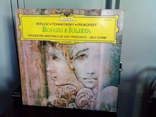 Lp Berlioz Tchaikovsky Prokofieef - Romeu E Julieta