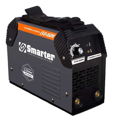 Imagem 1 de 3 de Máquina Inversora De Solda, Bivolt , Smarter - Evo160m