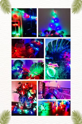 Cadena De Luces Led 3d Eid Mubarak Decor Para Decoración De
