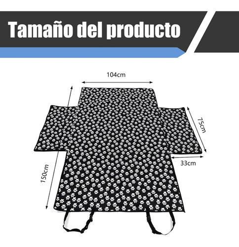 Funda Impermeable De Perro Para Asiento De Coche Auto