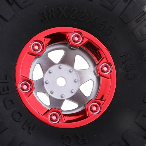 4 Unids Llanta Para Wltoys 12428 12423 Rc Coche Camiones