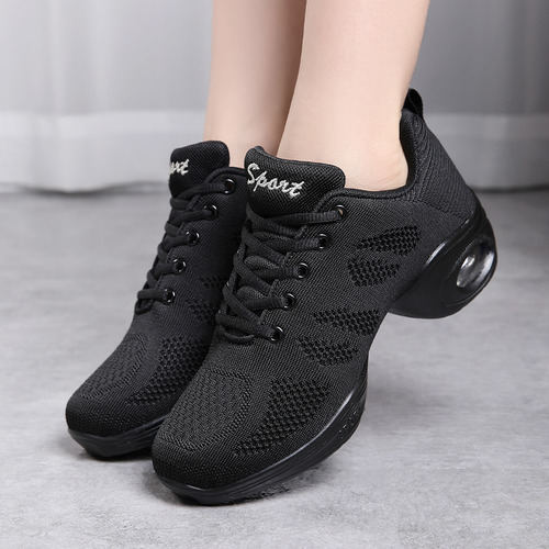 Zapatos De Baile Transpirables Con Suela Dividida Y Platafor