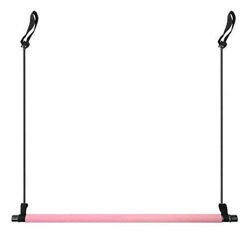Estudio De Pilates Portátil Con Banda De Resistencia Para Hacer Ejercicio En Casa, Gimnasio, Pilates, Reformador De Cuerpo Moldeador Para Pilates Para Yoga, Fitness, Estiramiento (rosa)