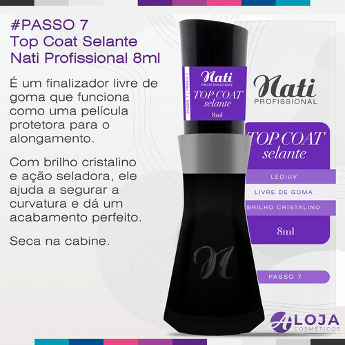 Kit Alongamento Nati - Gel T3 - Profissional