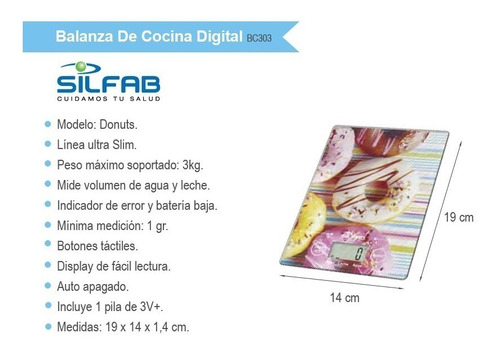 Balanza De Cocina Slim Digital , Especies, Cooking