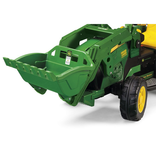 Mini Trator Infantil Eletrico Peg Pérego 12v Verde/amarelo