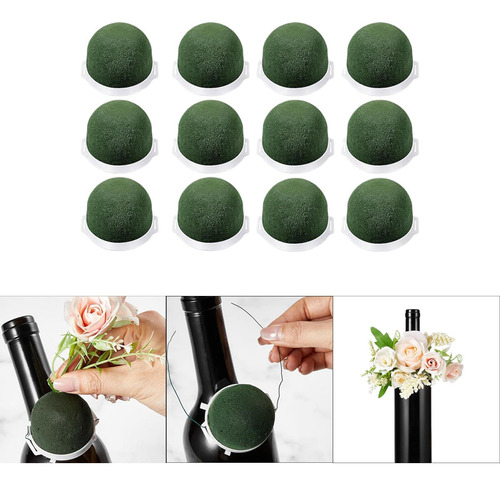 Mini Espuma Floral Arreglos Florales De Espuma De 12 Piezas
