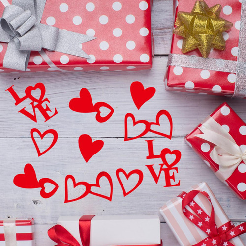 2 X 200x Confeti Del Día De Valentín Artes Diy Para