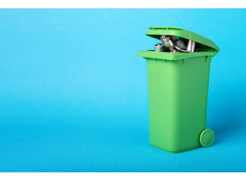 Imagen 2 de 6 de Cesto Tacho Basura Plastico Con Pedal X15 Litros Deses Plast